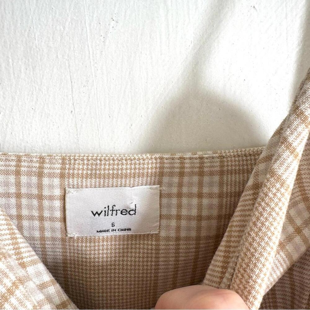 Aritzia Wilfred Isabelle 90s Check Mini Dress - Picture 5 of 10